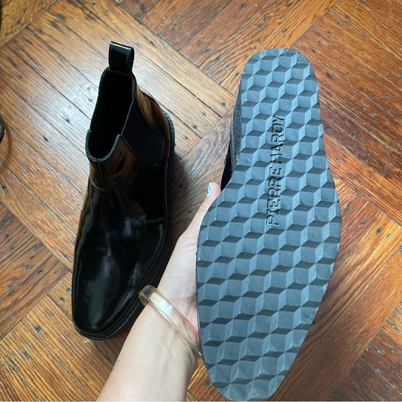 Pierre Hardy leather platform chelsea boots - Picture 4 of 11